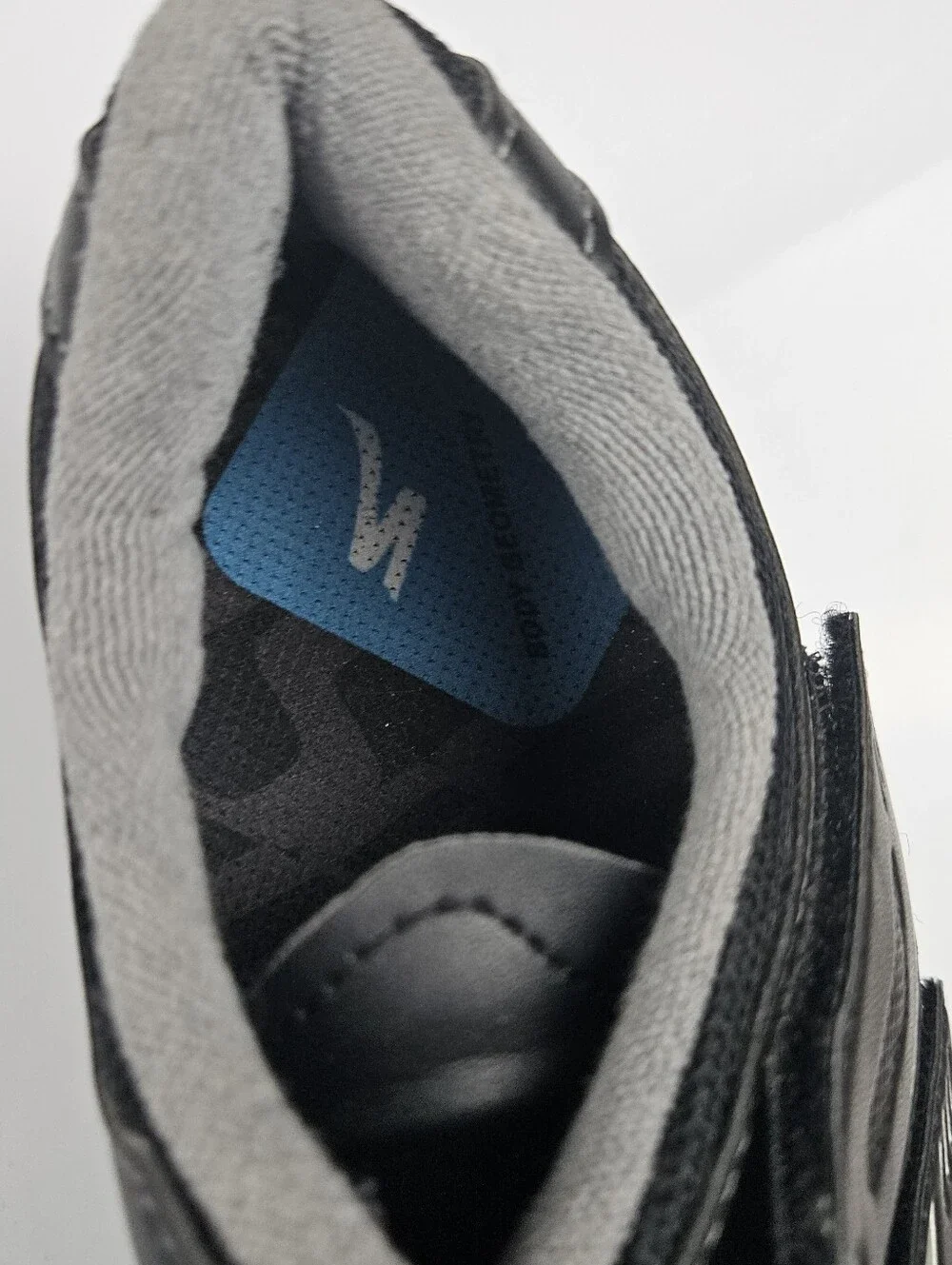 Shimano Black Cycling Shoes with Blue Insole Accents